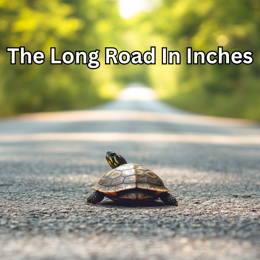 Day 215 - The Long Road In Inches - The 365 Commitment