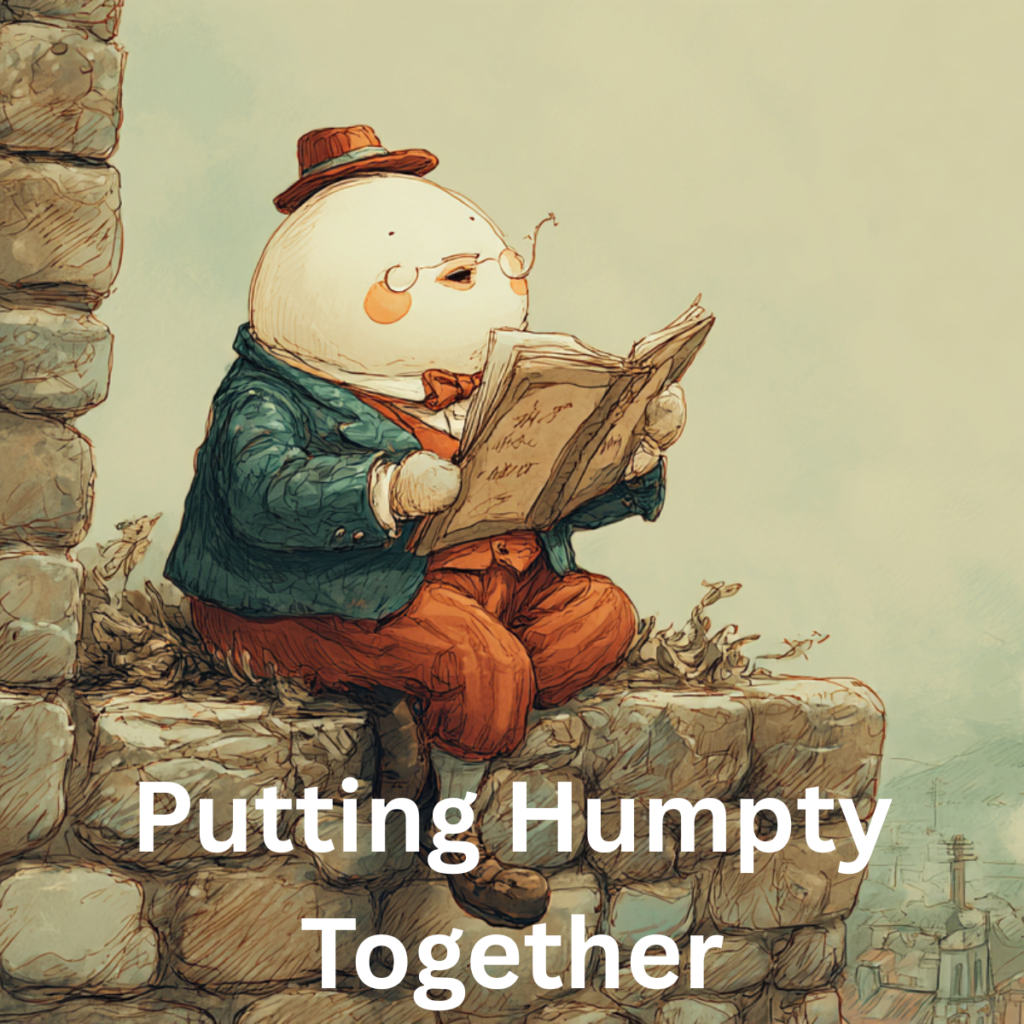 Day 357 - Putting Humpty Together - The 365 Commitment