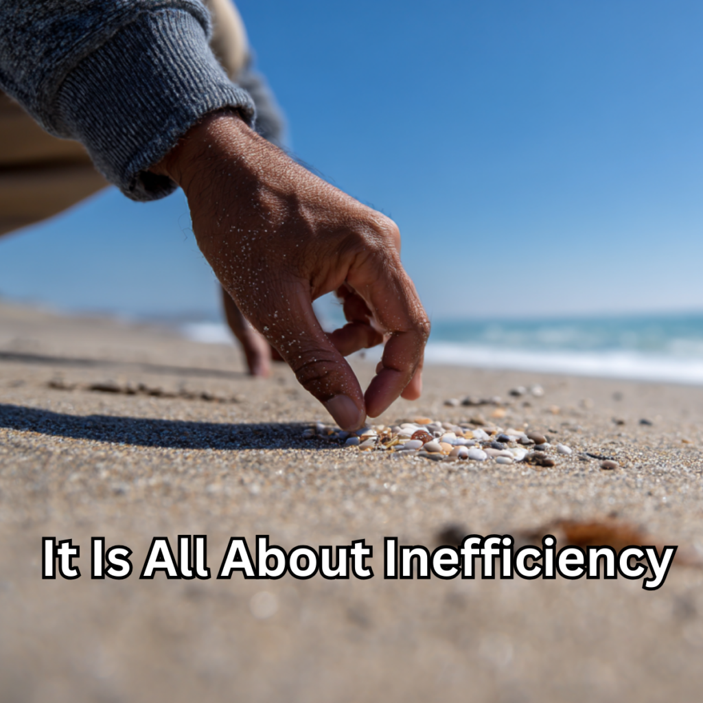 Day 118 - It Is All About Inefficiency - The 365 Commitment