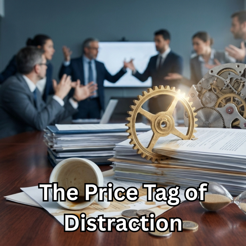 Day 156 - The Price Tag of Distraction - The 365 Commitment